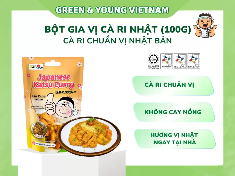 Bột Cà Ri Nhật Bản Cao Cấp